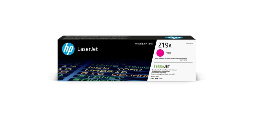HP 219A authentieke cartridge met afzonderlijke kleuren voor laserprinter