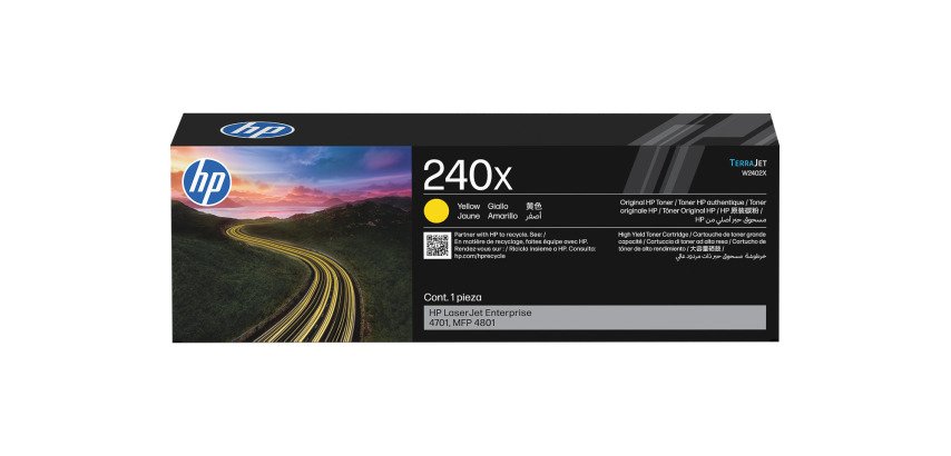 HP 240X High-Capacity Yellow LaserJet Toner Cartridge