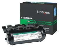 Lexmark - High Yield - black - original - remanufactured - toner cartridge