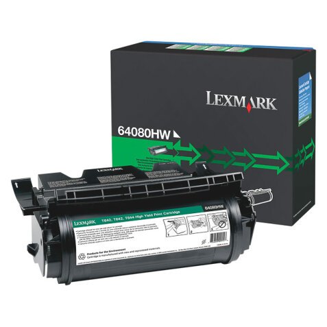 Lexmark - High Yield - black - original - remanufactured - toner cartridge