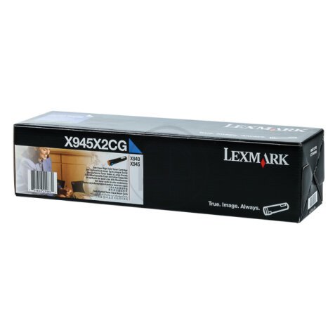 X945X2CG LEXMARK X940E Toner Cyan  22.000pag.