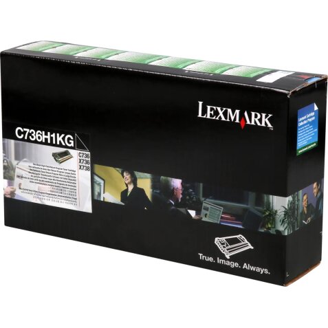 Lexmark - Hohe Ergiebigkeit - Schwarz - original - Tonerpatrone - LCCP, LRP