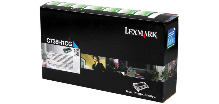 Lexmark - Hohe Ergiebigkeit - Cyan - original - Tonerpatrone - LCCP, LRP