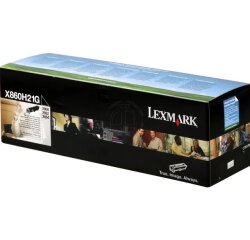 X860H21G LEXMARK X860 Toner Noir Haute Capacité   35.000Pages Haute Capacité