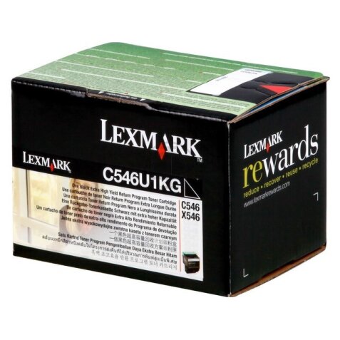 Lexmark - extra hoog rendement - zwart - origineel - tonercartridge - LCCP, LRP