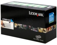 Lexmark - à rendement extrêmement élevé - cyan - original - cartouche de toner - LCCP, LRP