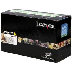 Lexmark - à rendement extrêmement élevé - jaune - original - cartouche de toner - LCCP, LRP