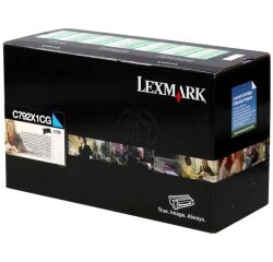 Lexmark - à rendement extrêmement élevé - cyan - original - cartouche de toner - LCCP, LRP