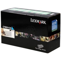 Lexmark - Extra High Yield - cyan - original - toner cartridge - LCCP, LRP