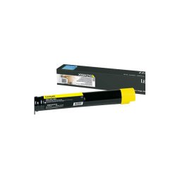 Lexmark - Extra High Yield - yellow - original - toner cartridge - LCCP