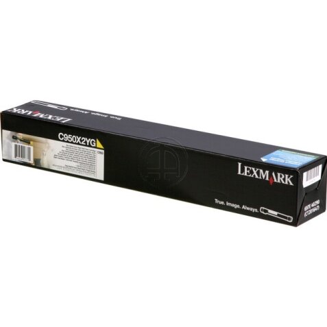 Lexmark - extra hoog rendement - geel - origineel - tonercartridge - LCCP