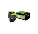 Lexmark 702HY - yellow - original - toner cartridge - LCCP, LRP