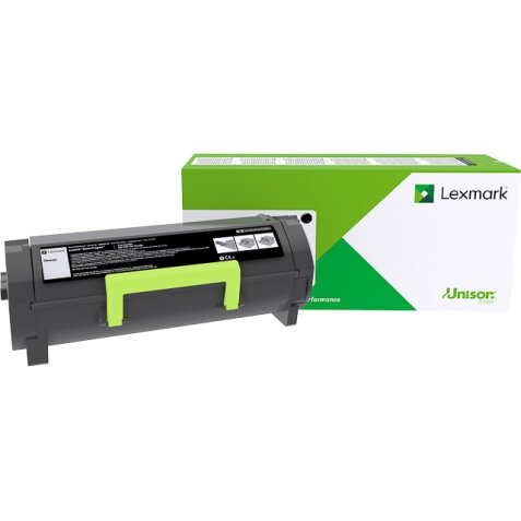 Lexmark 502UE - extra hoog rendement - zwart - origineel - tonercartridge - Lexmark Corporate