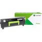 Lexmark 502UE - extra hoog rendement - zwart - origineel - tonercartridge - Lexmark Corporate