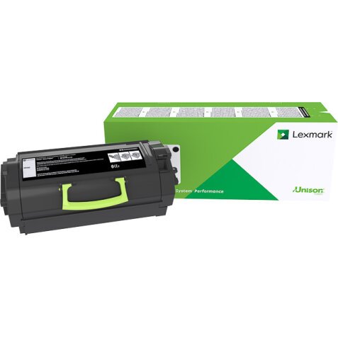 Lexmark 622HE - Hohe Ergiebigkeit - Schwarz - original - Tonerpatrone - Lexmark Corporate