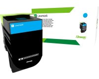 Lexmark - cyan - original - toner cartridge
