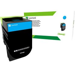 Lexmark - cyan - original - toner cartridge
