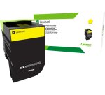 Lexmark - jaune - original - cartouche de toner