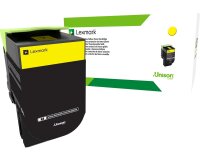 Lexmark - geel - origineel - tonercartridge