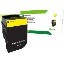 Lexmark - jaune - original - cartouche de toner