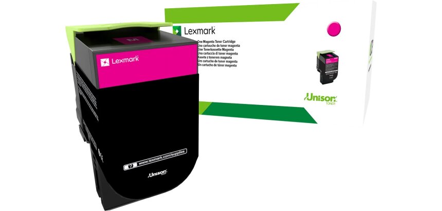 Lexmark - magenta - original - cartouche de toner