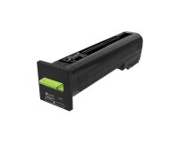Lexmark - black - original - toner cartridge - LCCP, LRP