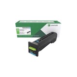 Lexmark - cyan - original - cartouche de toner - LCCP, LRP