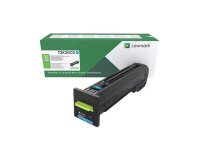 Lexmark - Cyan - original - Tonerpatrone - LCCP, LRP