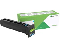 Lexmark - cyan - original - toner cartridge - LCCP, LRP