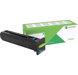 Lexmark - Extra High Yield - cyan - original - toner cartridge - LCCP, Lexmark Corporate