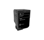 Lexmark - black - original - toner cartridge - LCCP, LRP