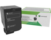 Lexmark - High Yield - black - original - toner cartridge - LCCP, LRP, Lexmark Corporate