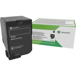 Lexmark - Hohe Ergiebigkeit - Schwarz - original - Tonerpatrone - LCCP, LRP, Lexmark Corporate