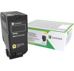 84C2HYE LEXMARK CX725 PROJ Toner YellowLOW  16.000Pages Projekt