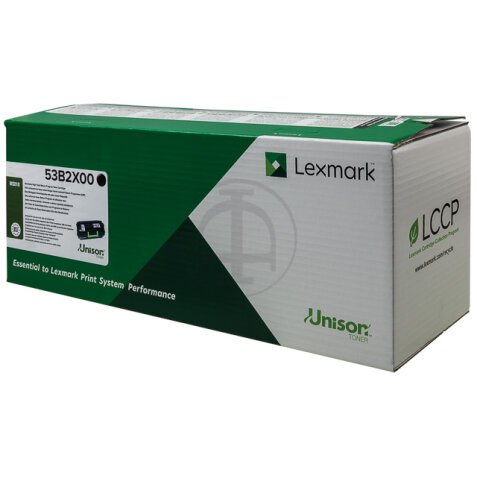 Lexmark - Extra High Yield - black - original - toner cartridge - LCCP, LRP