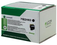 Lexmark X417 - High Yield - black - original - toner cartridge - LCCP, LRP