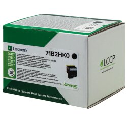 Lexmark X417 - High Yield - black - original - toner cartridge - LCCP, LRP