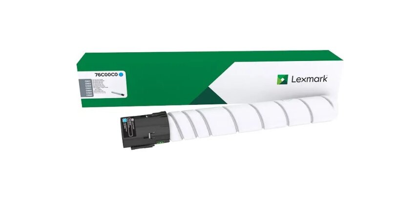 Lexmark - cyan - original - cartouche de toner