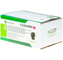 Lexmark - Besonders hohe Ergiebigkeit - Magenta - original - Tonerpatrone - LCCP, LRP