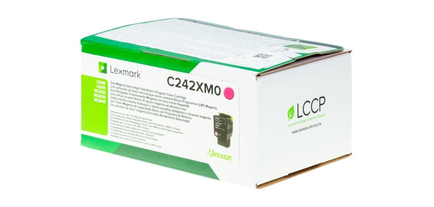 Lexmark - Besonders hohe Ergiebigkeit - Magenta - original - Tonerpatrone - LCCP, LRP