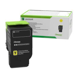 Lexmark - Ultra High Yield - yellow - original - toner cartridge - LCCP, Lexmark Corporate