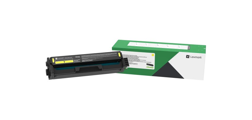 C332HY0 LEXMARK CS3226 Toner YellowLOW High Capacity   3000Pages Return High Capacity