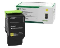 Lexmark - yellow - original - toner cartridge - LCCP, LRP