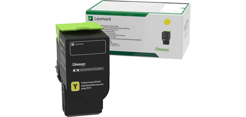 Lexmark - High Capacity - yellow - original - toner cartridge - LRP