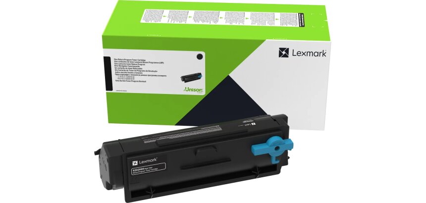 LEXMARK Toner noir 55B200E pour imprimante laser