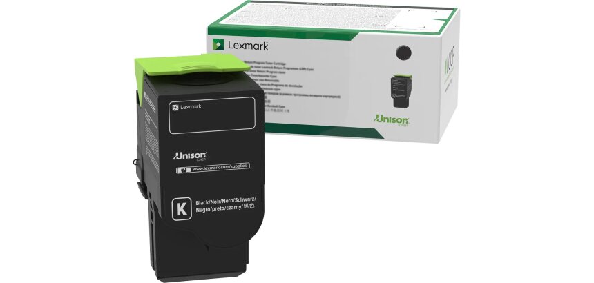 Lexmark - Ultra High Yield - black - original - toner cartridge - LCCP, LRP