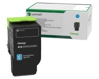 Lexmark - Ultra High Yield - cyan - original - toner cartridge - LCCP, LRP