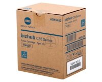 A0X5452 KONICA BIZHUB C35 Toner Cyan  6000Pages TNP22C