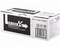 Kyocera TK 590K - noir - original - kit toner