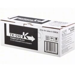 Kyocera TK 590K - noir - original - kit toner